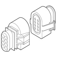 Роз'єм з контактами Hydronic 4, 5 (папа + мама)
